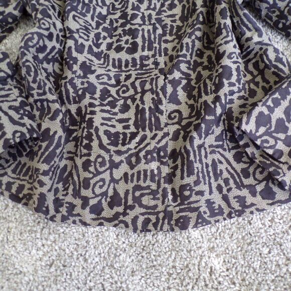 Sigrid Olsen linen blend shirt L - Picture 3 of 7